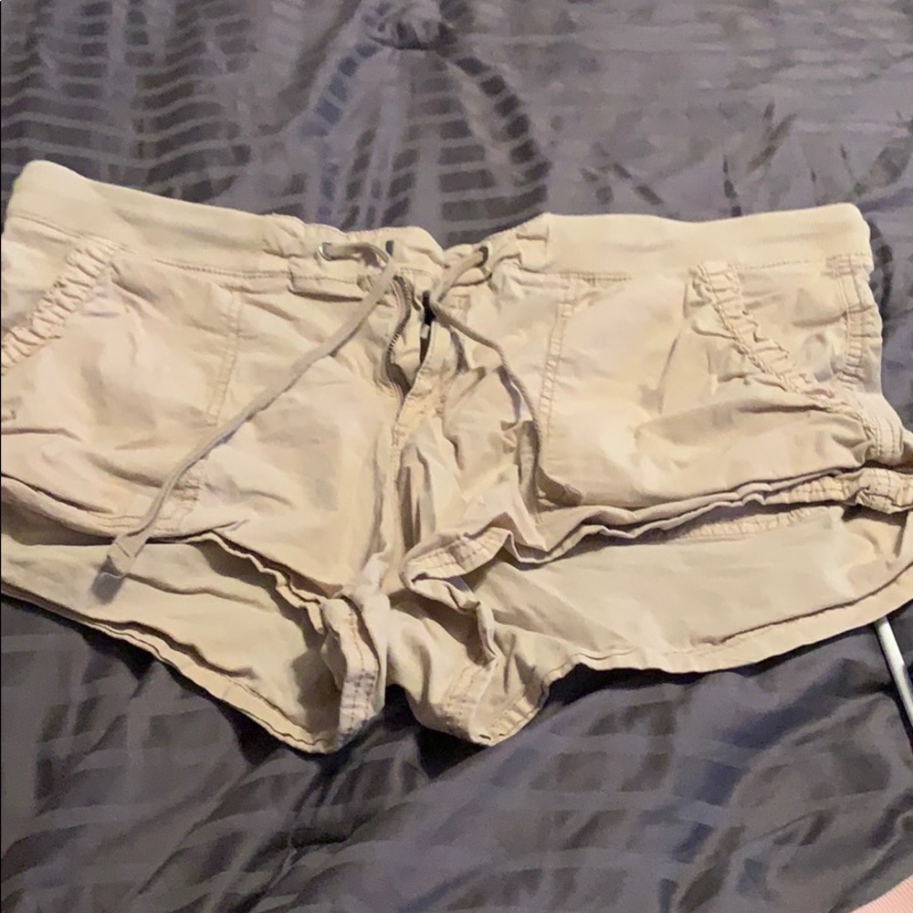 Khaki ANA drawstring shorts